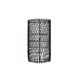 Black rattan wall light