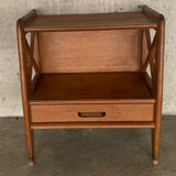 Bedside table wooden 50s