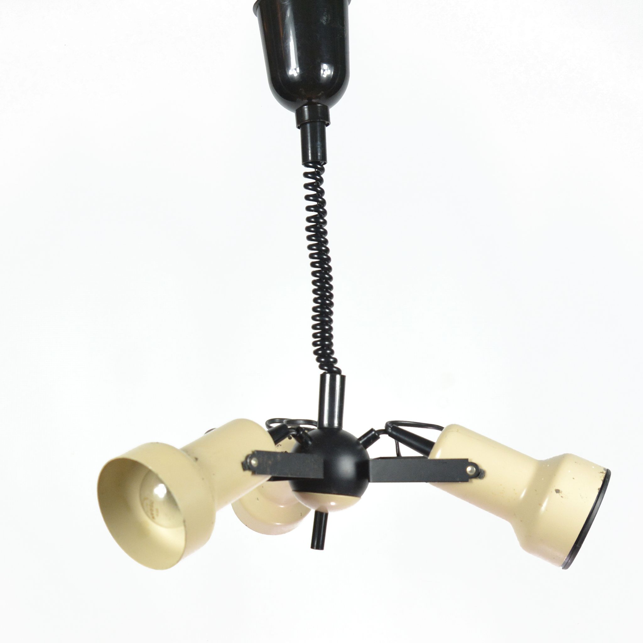 1970s space age pendant lamp Richard Essig Besigheim, Germany