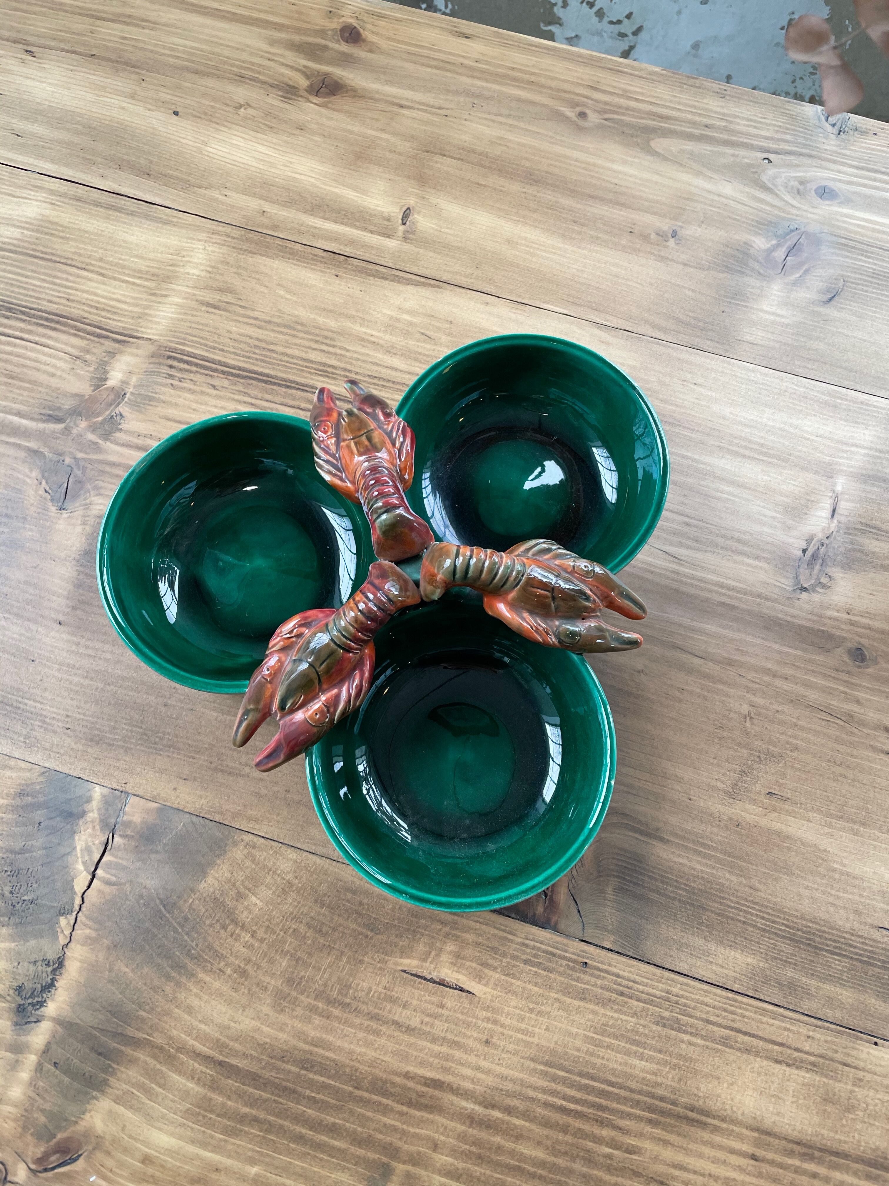 Ceramic dish "lobster"