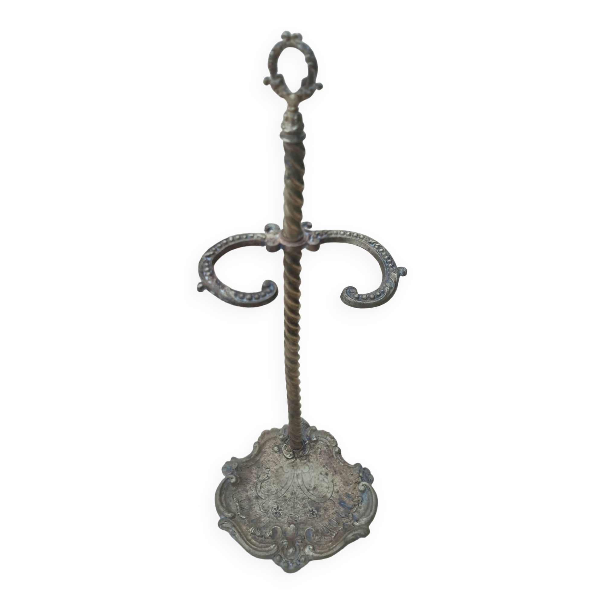 Brass fireplace servant