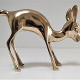 Solid brass doe 80s
