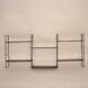 Modular system of shelves wall 60s black