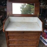 Railway toilet chest of drawers