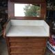 Railway toilet chest of drawers