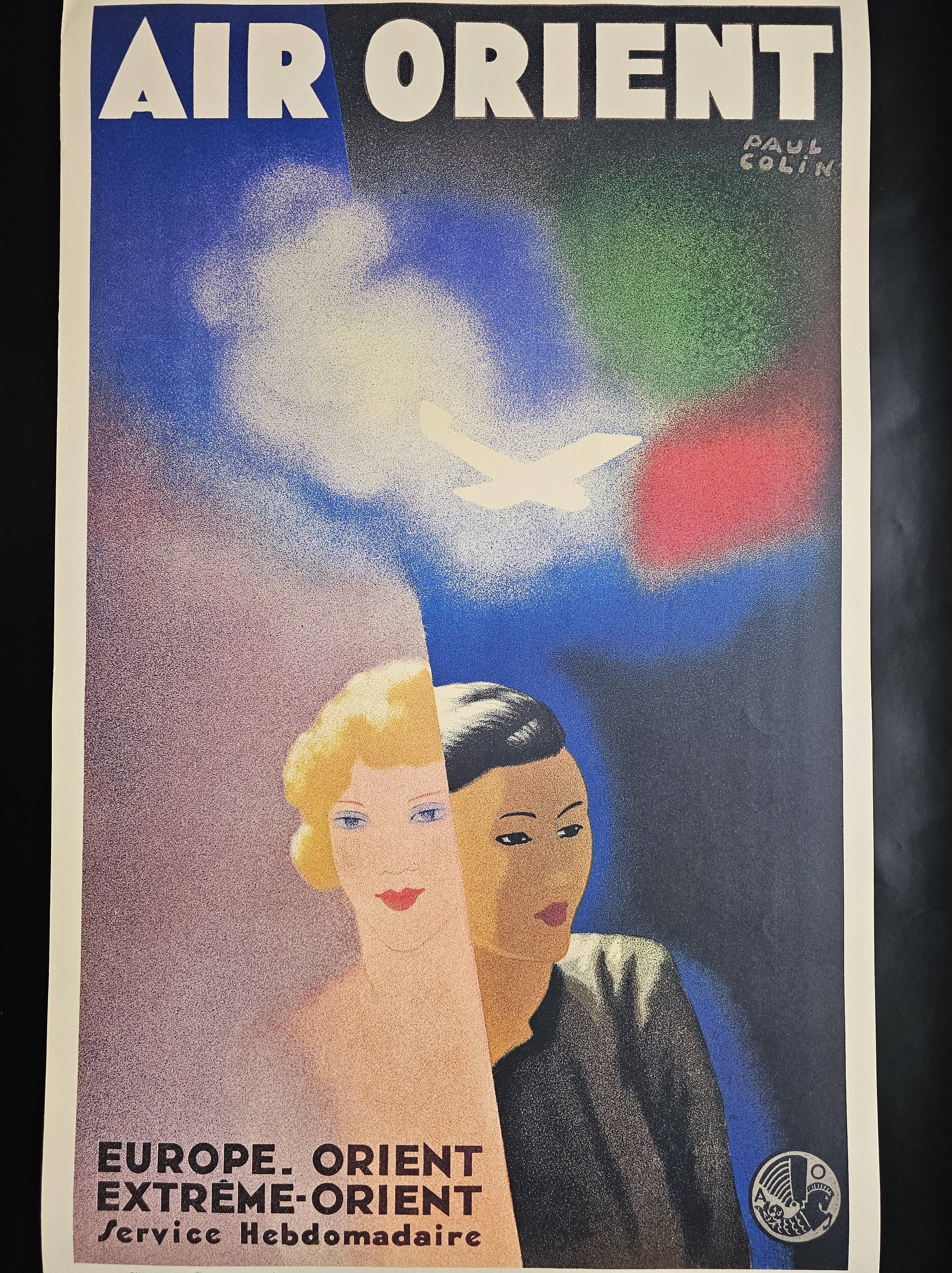 Air france poster - air orient