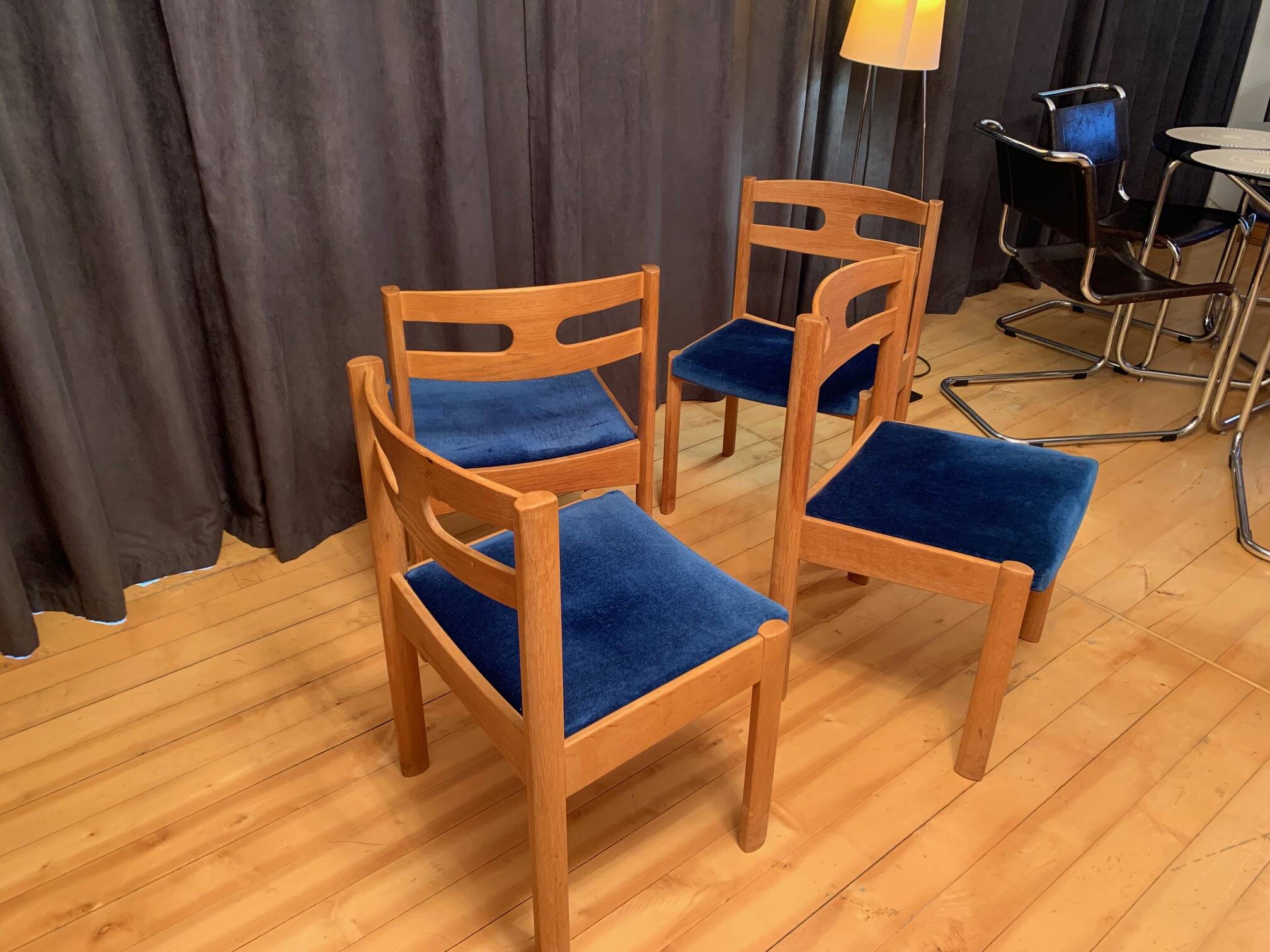 Set of four Asko Export chairs, Finland, 1960s
