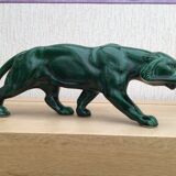 Art deco ceramic panther