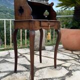 Small solid wood table circa 1900