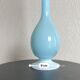 Vintage blue opaline soliflore