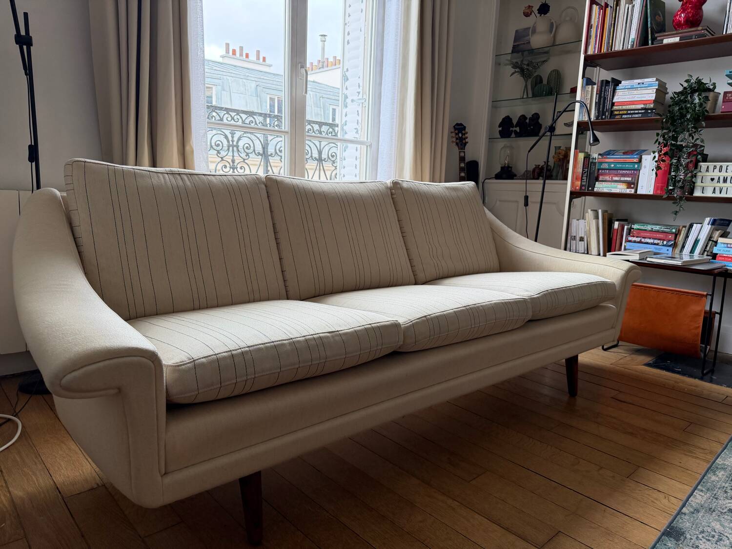 Vintage Danish teak sofa and armchair – 1960s