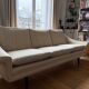 Vintage Danish teak sofa and armchair – 1960s