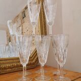 “Flower” champagne flutes