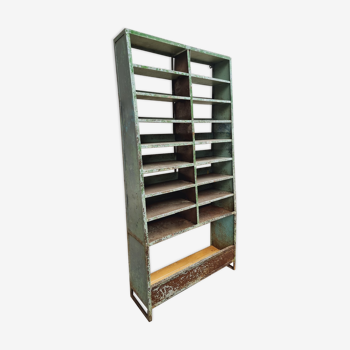 Industrial shelving cabinet steel shoe rack