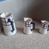 Vintage HBCM Béarn Pitchers-lot of 3