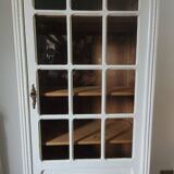Armoire parisienne bonnetière vitrée