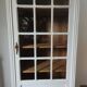 Armoire parisienne bonnetière vitrée