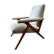 Fauteuil vintage bouclettes