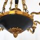 Lustre de style Empire en bronze