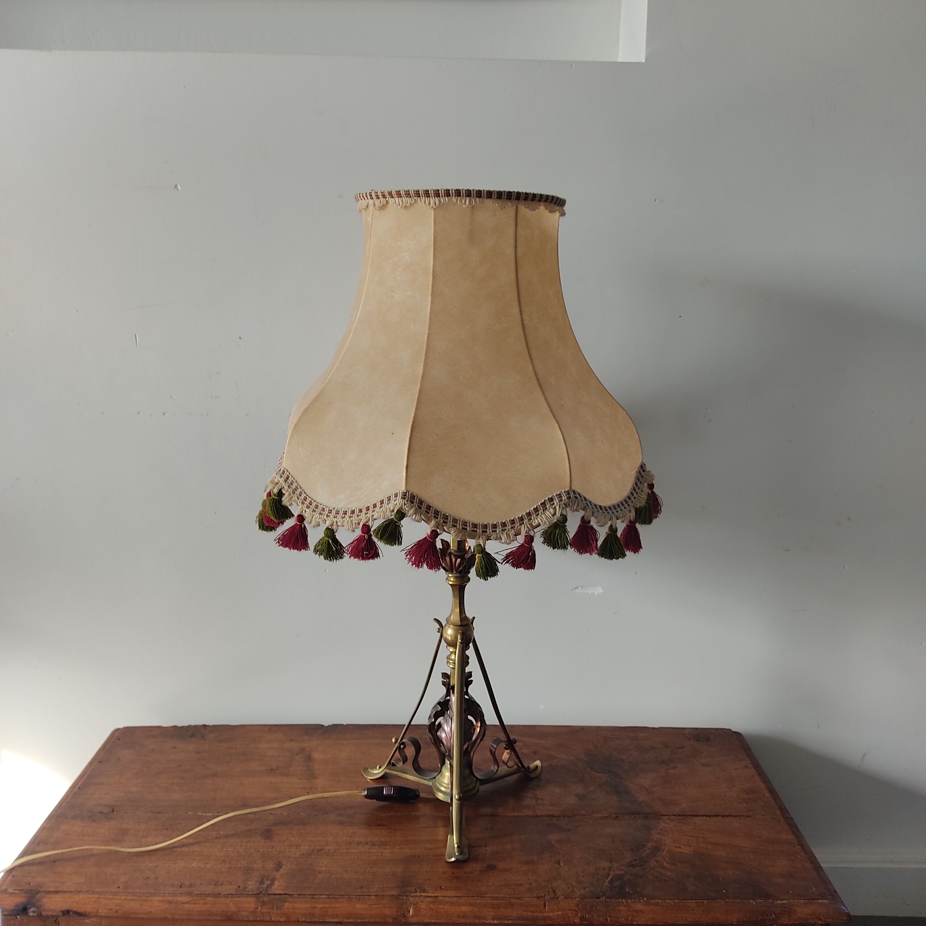Brass lamp