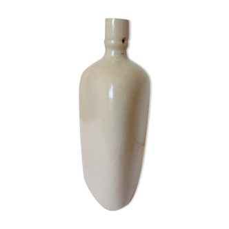 Bottle in vintage glazed stoneware