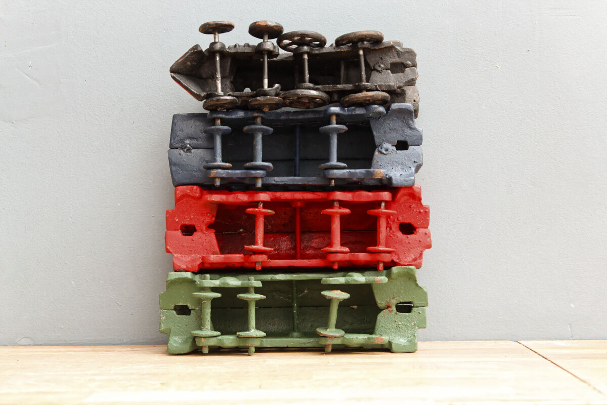 Cast iron train, 50s, made in US