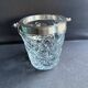 Ice Bucket – Cut Crystal and Silver Metal