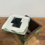 Beveled mirror jewelry box