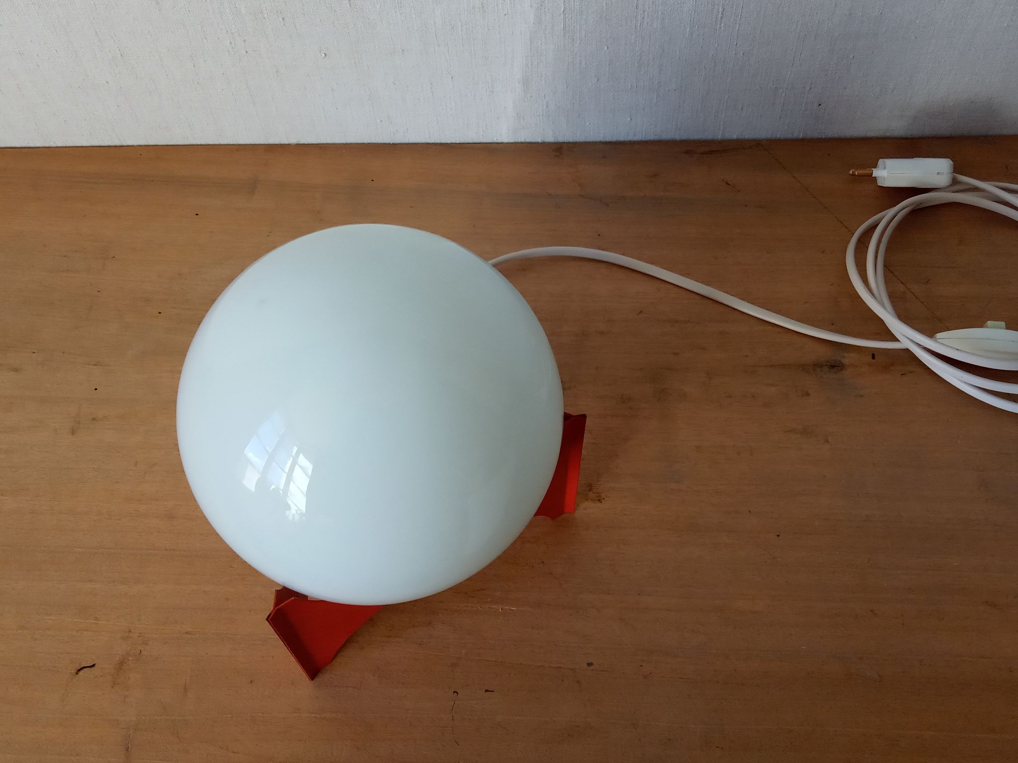 Lampe boule années 60