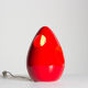Pino Spagnolo ceramic lamp for Sicart 1970