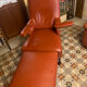 Reclining footrest chair