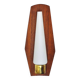 Scandinavian modern danish wall light in teak, brass and opaline glass, 1960s