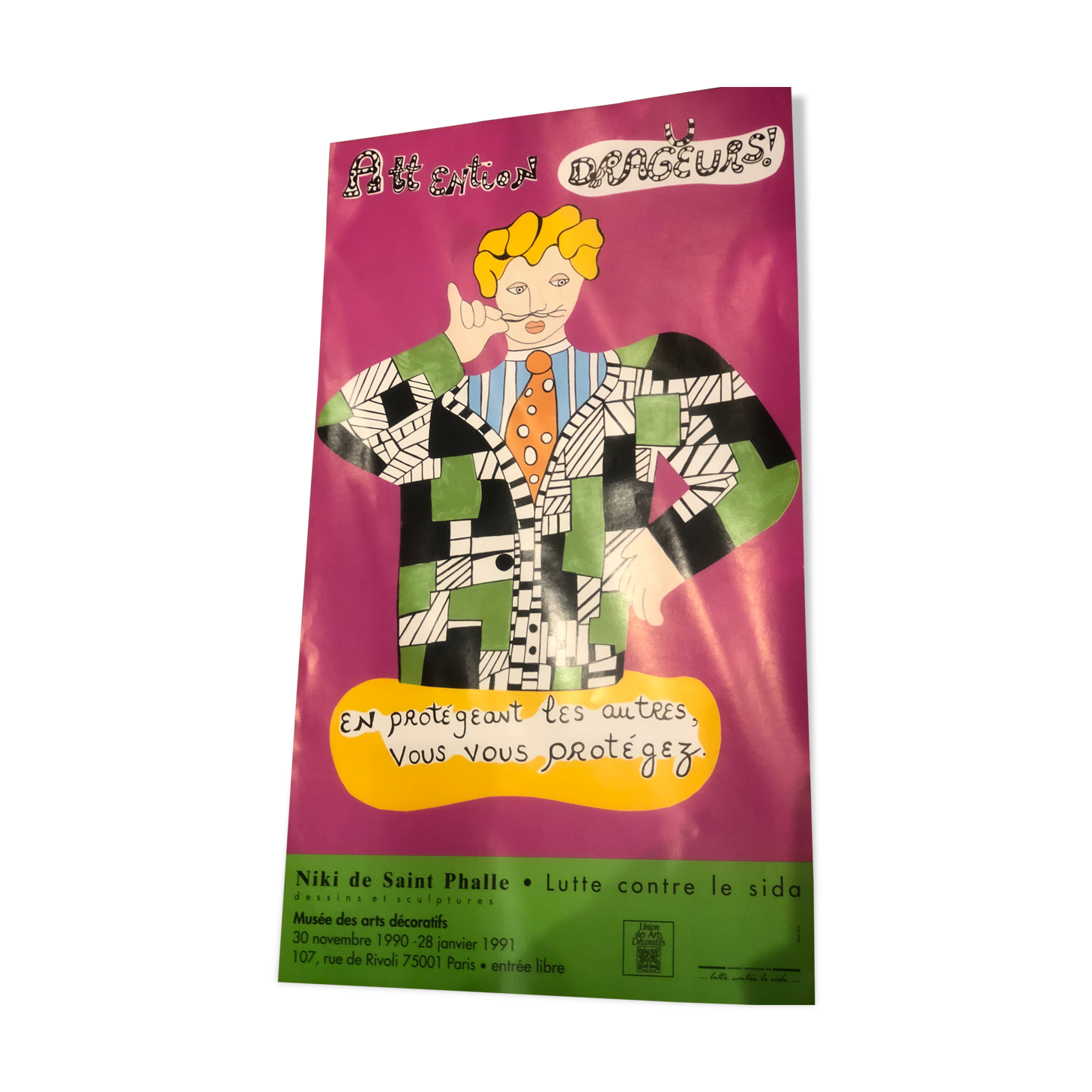 Original poster Niki de Saint Phalle 1990