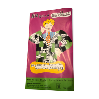 Original poster Niki de Saint Phalle 1990