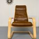 Vintage Swedish lounge chair designed by Yngve Ekström from the 1970s.