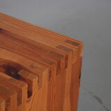 1960s Ate van Apeldoorn bench or coffee table for Houtwerk Hattem, Netherlands