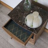 Table de chevet art deco