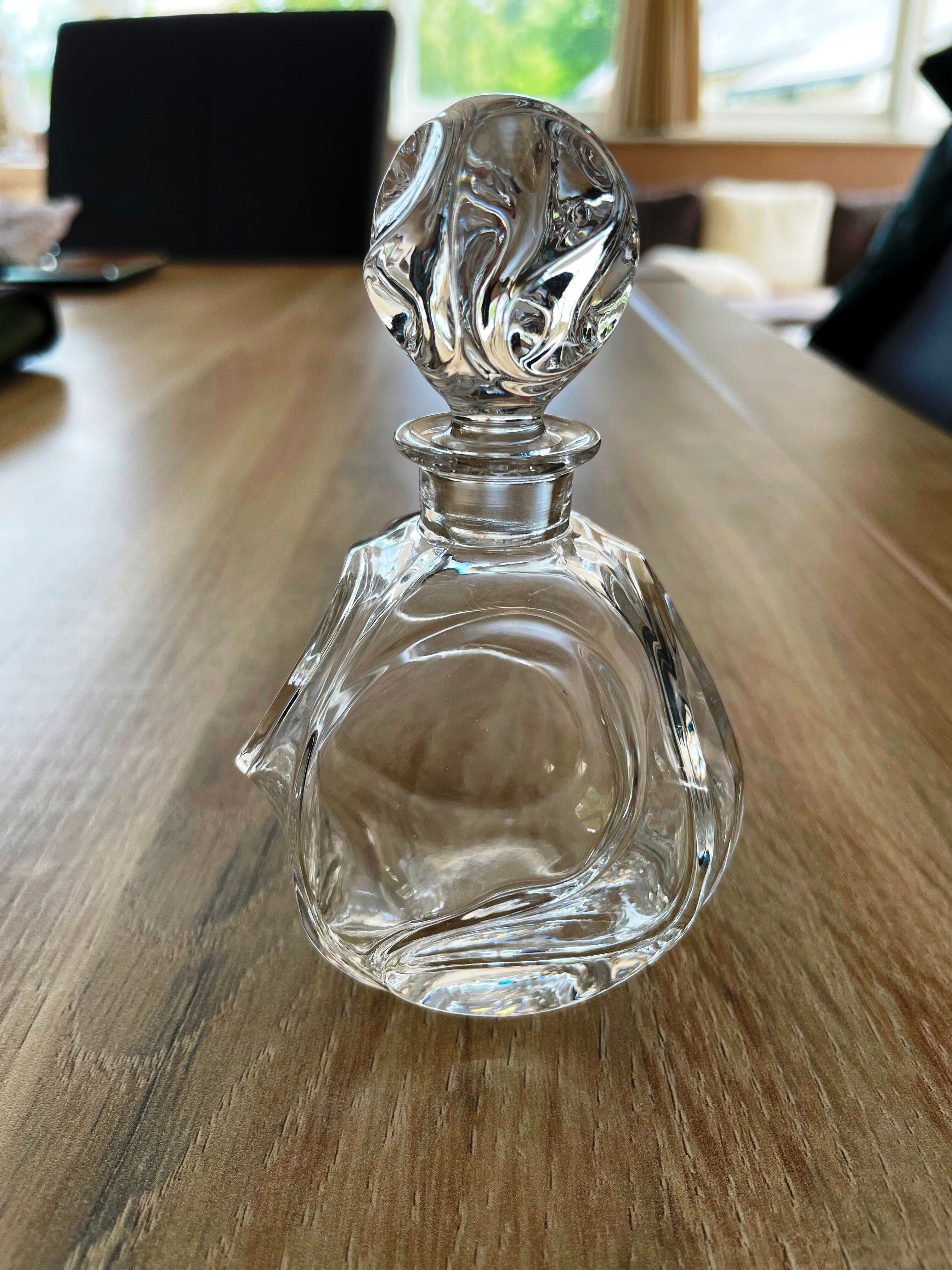 Villeroy & Boch bottle in blown glass
