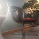 Lampe Holophane sur pied tulipe 1970