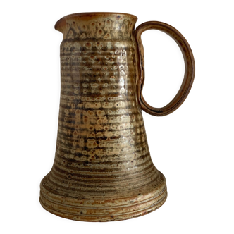 Stoneware pitcher