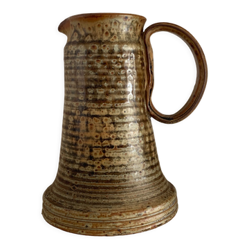 Stoneware pitcher