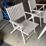 Garden furniture wood 1960