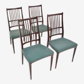 Set of 4 chairs "cortina", Svante Skogh, Seffle Möbelfabrik, Sweden, 1960
