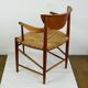 Pair of teak armchairs model 317 by Peter Hvidt for Soborg Mobler Denmark