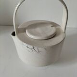 Raku style teapot