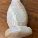 Alabaster soliflore vase