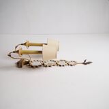 Neoclassical laurel wreath wall lamps, 1960s set of two