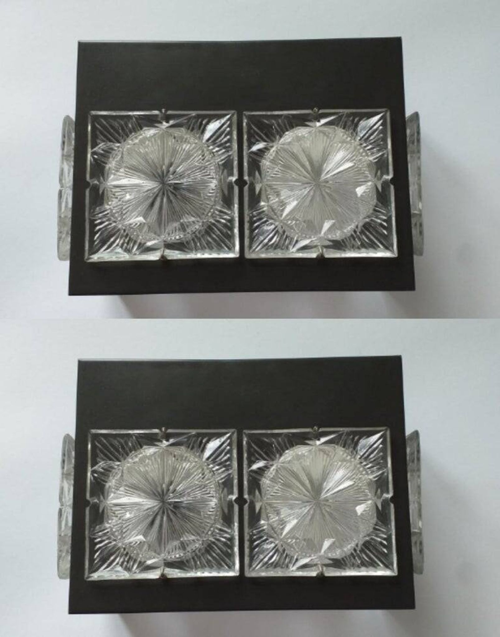 Pair of Midcentury Wall Lamps Napako, Josef Hurka, 1970s