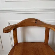 4 pine armchairs from the 1970s