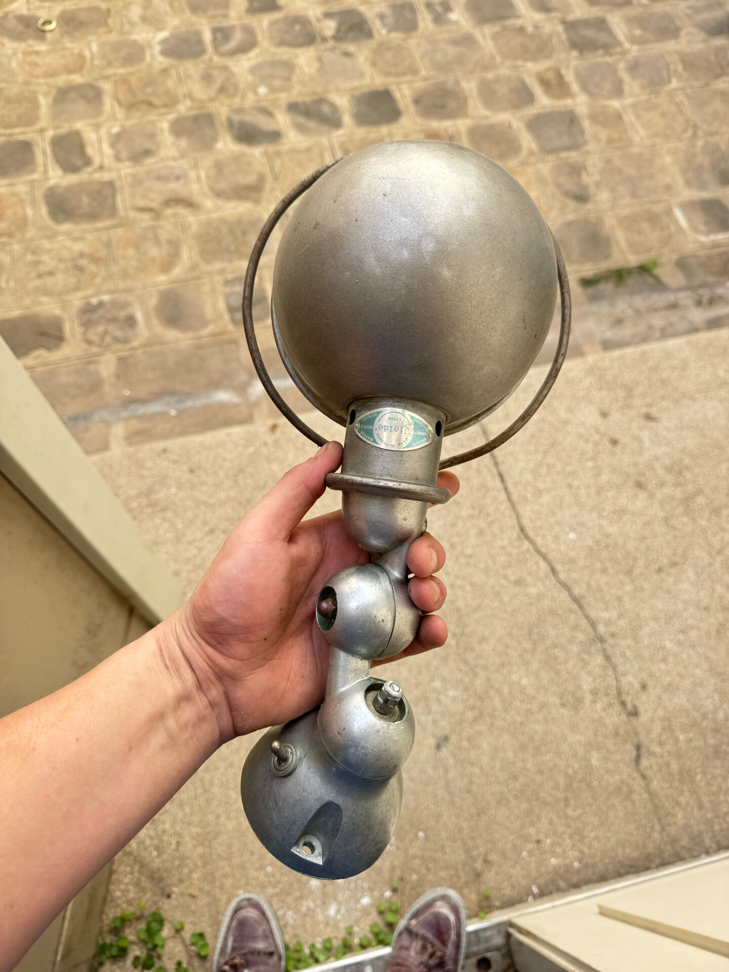 Jielde wall lamps from the 1960s